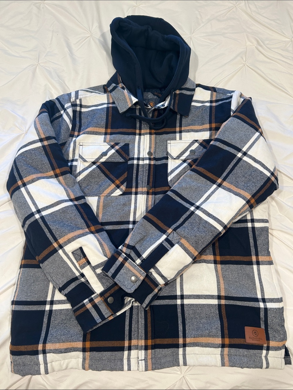 NWOT -  ⛰️ Cloudveil Mountain Works Plaid Quilted Flannel Jacket